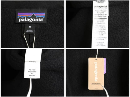 デッドストック パタゴニア ベターセーター ジャケット レディース М 新品 22年製 裏起毛 フリース セーター フルジップ ブルゾン 企業 黒