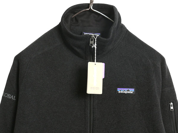 デッドストック パタゴニア ベターセーター ジャケット レディース М 新品 22年製 裏起毛 フリース セーター フルジップ ブルゾン 企業 黒