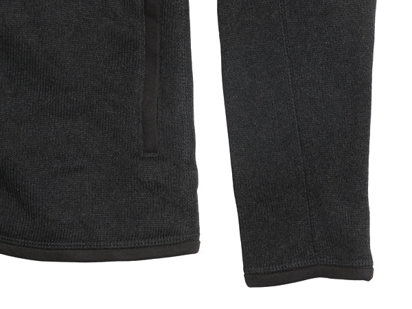 デッドストック パタゴニア ベターセーター ジャケット レディース М 新品 22年製 裏起毛 フリース セーター フルジップ ブルゾン 企業 黒