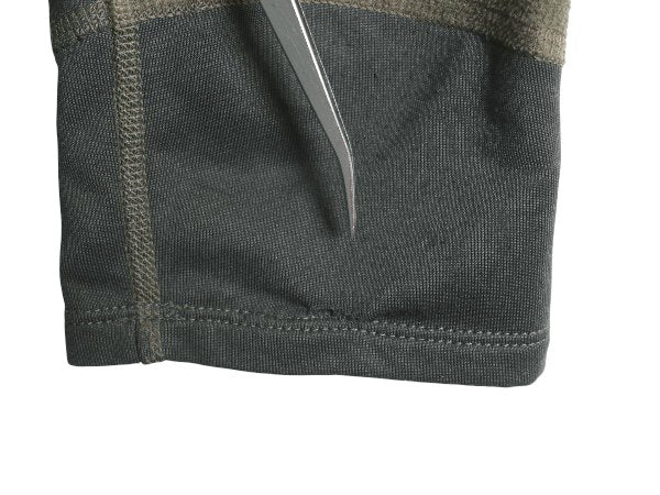 ノースフェイス ハーフジップ フリース 長袖 Tシャツ メンズ XXL / アウトドア ロンT ストレッチ ハイネック 大きいサイズ ツートン 薄手