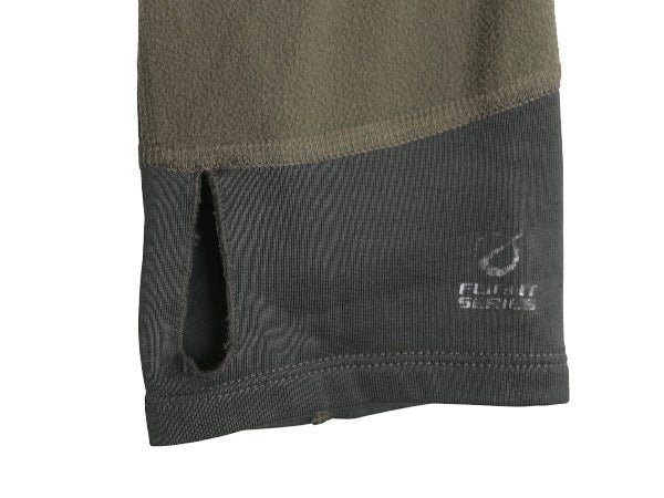 ノースフェイス ハーフジップ フリース 長袖 Tシャツ メンズ XXL / アウトドア ロンT ストレッチ ハイネック 大きいサイズ ツートン 薄手