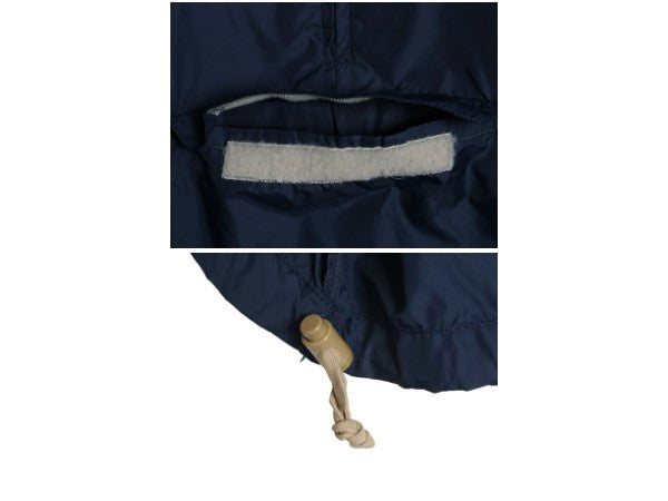 70s 80s コロンビア ナイロン アノラック パーカー ジャケット メンズ L ヴィンテージ プルオーバー ハーフジップ マンパ パッカブル 無地