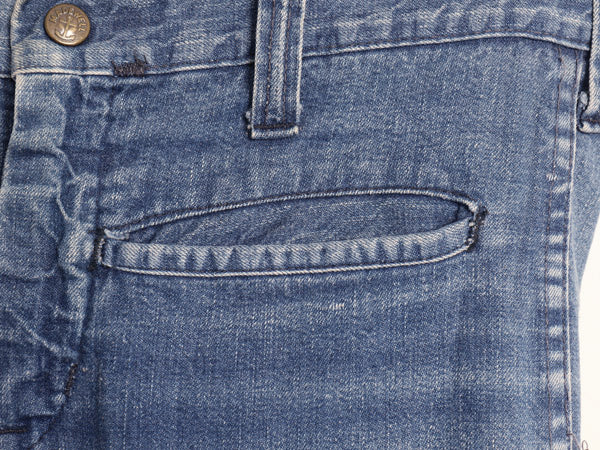 70s USA製 ★ MADEWELL デニム セーラー パンツ 実寸 34 31 程/ ヴィンテージ ワイド フレア ブーツカット ジーパン ジーンズ ワーク TALON
