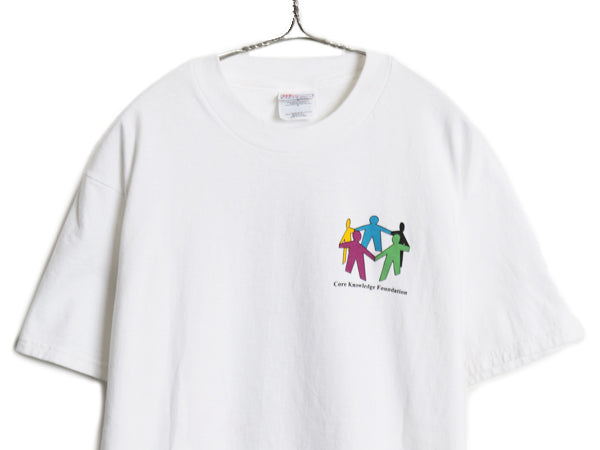 90s USA製 ★ 偉人 フォト プリント Tシャツ メンズ M / オールド 企業物 アインシュタイン ベートーベン シェイクスピア 半袖Tシャツ 白