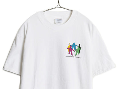 90s USA製 ★ 偉人 フォト プリント Tシャツ メンズ M / オールド 企業物 アインシュタイン ベートーベン シェイクスピア 半袖Tシャツ 白