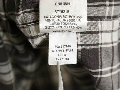 パタゴニア アイランド ホッパー シャツ メンズ XL 18年製 アウトドア 長袖シャツ ボックス チェック 大きいサイズ ゆったり コットン ポリ