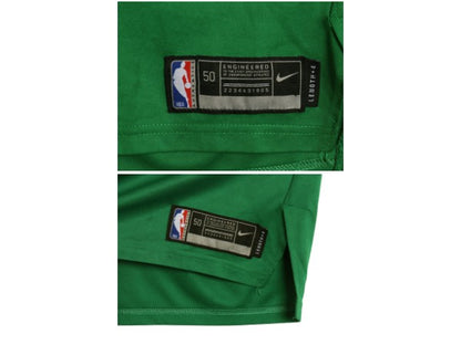 ボストン セルティックス メッシュ タンクトップ メンズ XL 程 NBA オフィシャル ナイキ スウッシュ ユニフォーム バスケ ゲームシャツ 緑