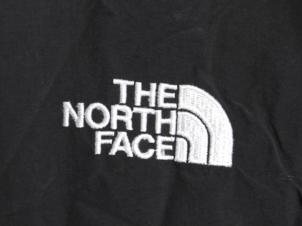 ノースフェイス デナリ ベスト メンズ S 古着 アウトドア 前開き 重ね着 フルジップ フリース ナイロン ワンポイント ハイネック ブラック