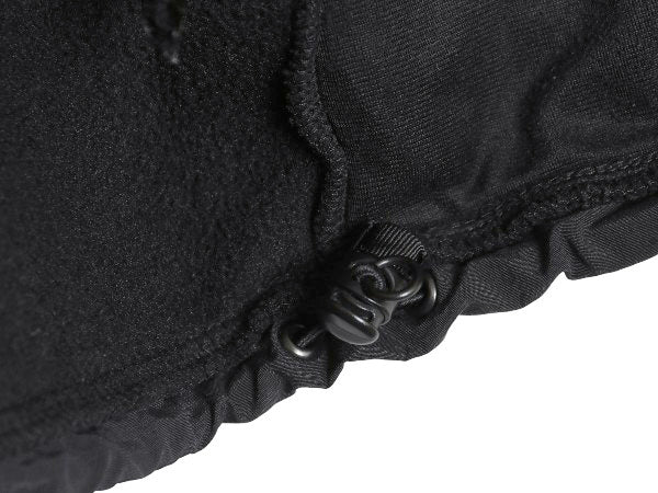 ノースフェイス デナリ ベスト メンズ S 古着 アウトドア 前開き 重ね着 フルジップ フリース ナイロン ワンポイント ハイネック ブラック