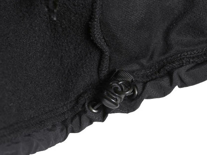 ノースフェイス デナリ ベスト メンズ S 古着 アウトドア 前開き 重ね着 フルジップ フリース ナイロン ワンポイント ハイネック ブラック