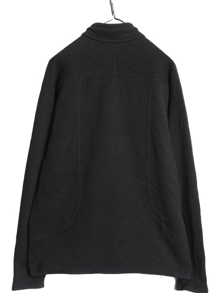パタゴニア ベターセーター ハーフジップ メンズ L / 14年製 アウトドア フリース セーター 裏起毛 プルオーバー ジャケット ブルゾン 黒