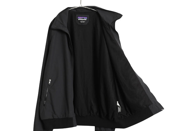 パタゴニア バギーズ ジャケット メンズ XL / 19年製 アウトドア ナイロン ジャンパー フルジップ ハイネック ブルゾン 大きいサイズ 灰