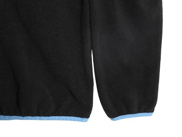 パタゴニア ライトウェイト シンチラ スナップT レディース M 程/ フリース プルオーバー ジャケット ブルゾン アウトドア ジャンパー 黒