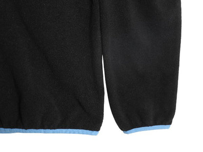 パタゴニア ライトウェイト シンチラ スナップT レディース M 程/ フリース プルオーバー ジャケット ブルゾン アウトドア ジャンパー 黒