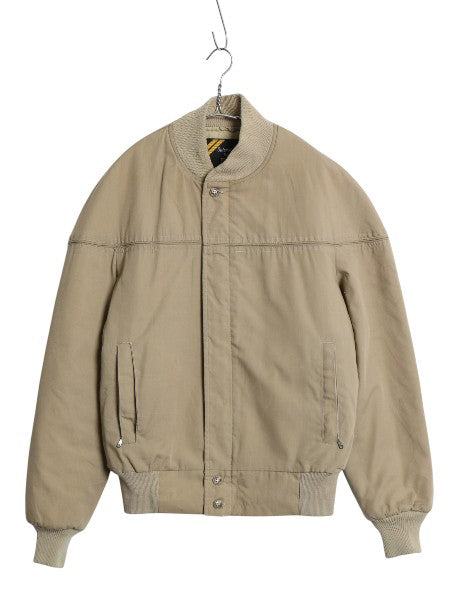 70s シアーズ ダービー ジャケット メンズ M 小さめ S 程 ヴィンテージ  中綿 キルティング ライナー付き カップショルダー スイングトップ