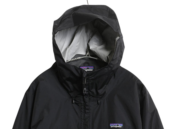 パタゴニア トレントシェル ナイロン パーカー ジャケット レディース XL 18年製 マウンテンパーカー ブルゾン パッカブル 大きいサイズ 黒