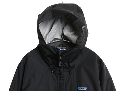 パタゴニア トレントシェル ナイロン パーカー ジャケット レディース XL 18年製 マウンテンパーカー ブルゾン パッカブル 大きいサイズ 黒