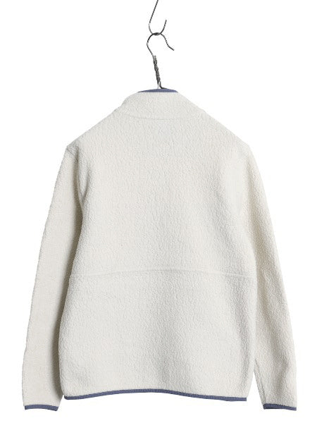 パタゴニア レトロ パイル マースピアル フリース ジャケット レディース S / 21年製 ボア ハーフジップ プルオーバー ハイネック ブルゾン