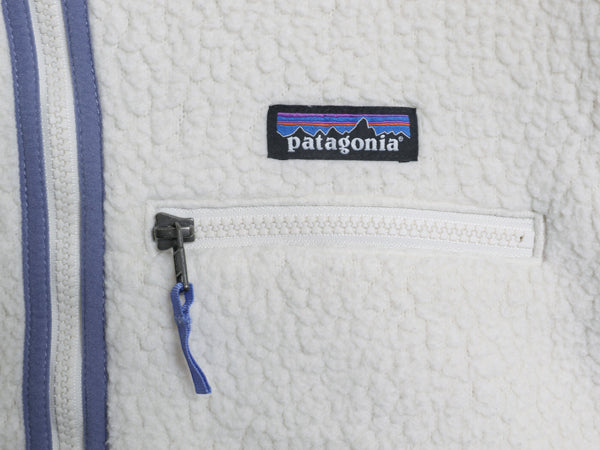 パタゴニア レトロ パイル マースピアル フリース ジャケット レディース S / 21年製 ボア ハーフジップ プルオーバー ハイネック ブルゾン