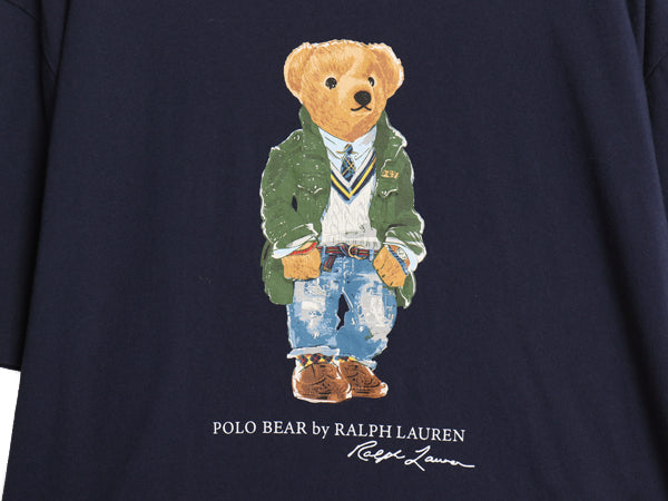 ポロベア ポロ ラルフローレン プリント 半袖 Tシャツ メンズ XXL / キャラクター カットソー シングルステッチ クルーネック 大きいサイズ