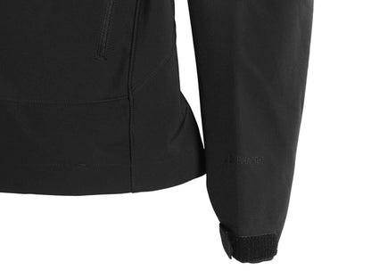 パタゴニア アズ ジャケット レディース M / 古着 12年製 アウトドア 裏 フリース ソフトシェル ストレッチ ブルゾン フルジップ ブラック 