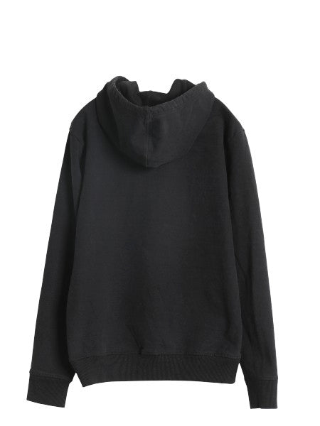 パタゴニア プリント スウェット フード パーカー メンズ XS 20年製 トレーナー ストレッチ プルオーバー ヘビーウェイト ブラック 裏起毛