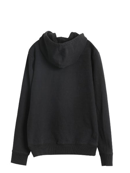 パタゴニア プリント スウェット フード パーカー メンズ XS 20年製 トレーナー ストレッチ プルオーバー ヘビーウェイト ブラック 裏起毛