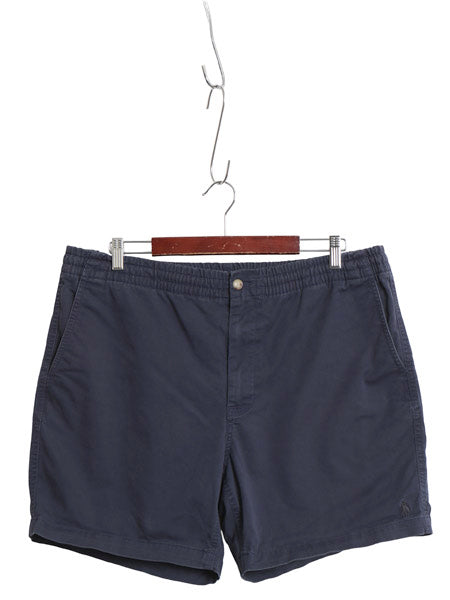 ポロ ラルフローレン チノ ショートパンツ メンズ XL チノパン ストレッチ コットン ショーツ ノータック イージーパンツ 大きいサイズ 紺