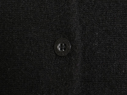 パタゴニア ニット カーディガン レディース S / 古着 11年製 アウトドア 高級 100% カシミヤ セーター 前開き 羽織り 黒 シンプル 無地 