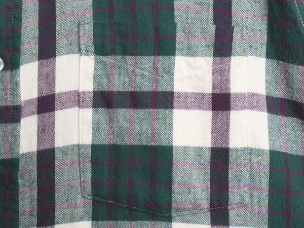 80s USA製 エルエルビーン チェック 長袖 ボタンダウン フランネル シャツ メンズ M / 古着 ヴィンテージ コットン ネルシャツ 長袖シャツ