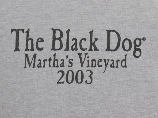 00s The Black Dog ドッグ イラスト プリント Tシャツ メンズ レディース XL オールド アニマル キャラクター グラフィック 大きいサイズ