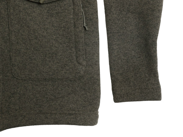 US企画 ノースフェイス セーター フリース パーカー ジャケット レディース S / アウトドア 裏 ボア パイル ハーフ コート ニット ブルゾン