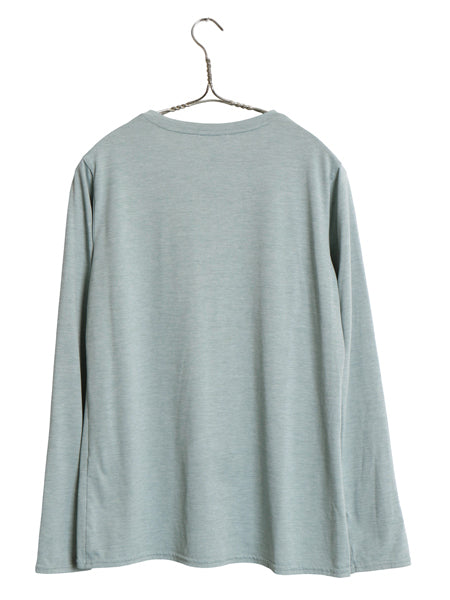 パタゴニア キャプリーン 長袖 Tシャツ レディース M 古着 アウトドア ロンT ストレッチ アンダーシャツ カットソー インナー ワンポイント
