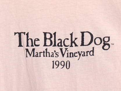 90s USA製 The Black Dog ドッグ イラスト プリント Tシャツ メンズ レディース XL オールド アニマル アート グラフィック 大きいサイズ