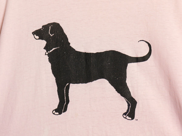90s USA製 The Black Dog ドッグ イラスト プリント Tシャツ メンズ レディース XL オールド アニマル アート グラフィック 大きいサイズ