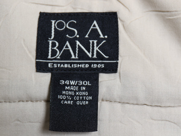 90s 00s Jos.A.Bank 太畝 コーデュロイ パンツ メンズ 34 30 古着 オールド ストレート ツータック スラックス 裾ダブル ヘビーウェイト 茶