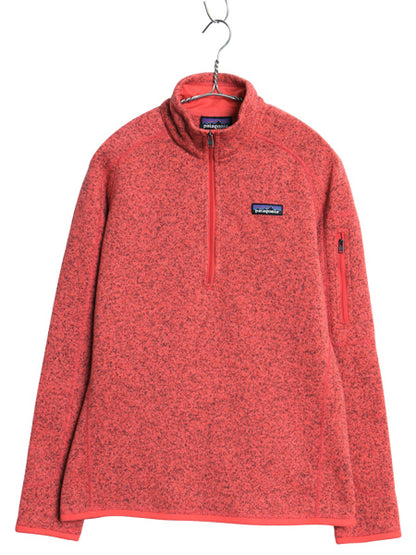 パタゴニア ベターセーター ハーフジップ レディース M / 18年製 アウトドア 裏起毛 フリース セーター プルオーバー ジャケット ブルゾン