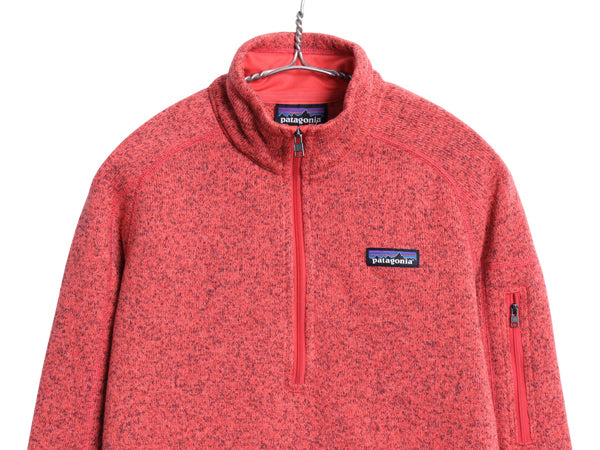 パタゴニア ベターセーター ハーフジップ レディース M / 18年製 アウトドア 裏起毛 フリース セーター プルオーバー ジャケット ブルゾン