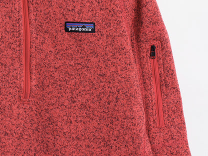 パタゴニア ベターセーター ハーフジップ レディース M / 18年製 アウトドア 裏起毛 フリース セーター プルオーバー ジャケット ブルゾン