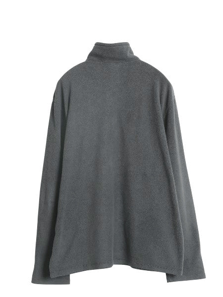 US企画 ノースフェイス TKA 100 フリース 長袖 Tシャツ メンズ L / アウトドア ロンT ハーフジップ プルオーバー トップス ハイネック 薄手