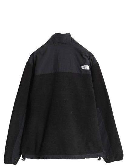 ノースフェイス デナリ ジャケット レディース L 古着 アウトドア フリース ナイロン フルジップ ジャンパー ブルゾン ハイネック ブラック