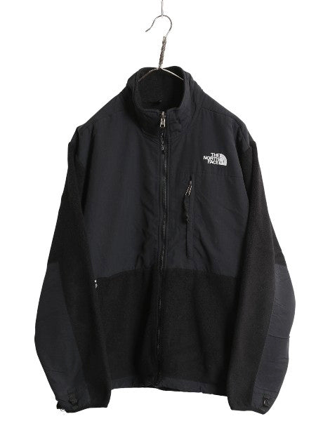 ノースフェイス デナリ ジャケット レディース L 古着 アウトドア フリース ナイロン フルジップ ジャンパー ブルゾン ハイネック ブラック