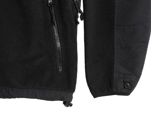 ノースフェイス デナリ ジャケット レディース L 古着 アウトドア フリース ナイロン フルジップ ジャンパー ブルゾン ハイネック ブラック