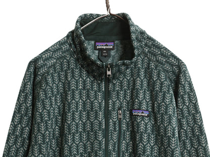 パタゴニア 総柄 ベターセーター ハーフジップ メンズ XXL 古着 19年製 フリース セーター プルオーバー ジャケット ブルゾン 大きいサイズ