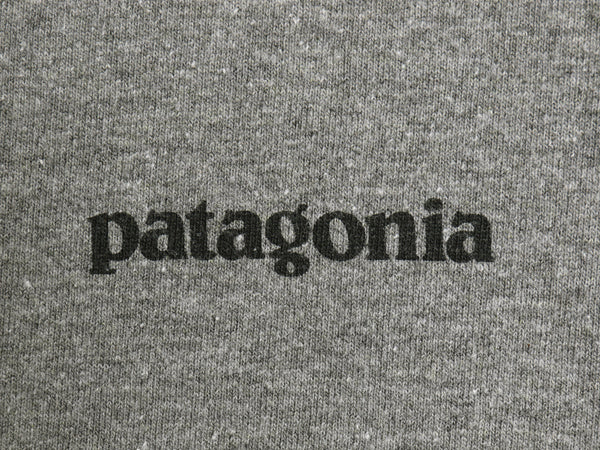 パタゴニア 両面 プリント 半袖 Tシャツ メンズ S / 18年製 アウトドア P6 ボックスロゴ バックプリント クルーネック カットソー シンプル