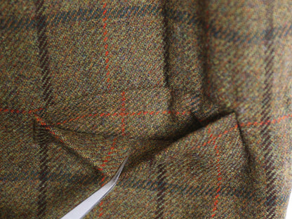 デッドストック 00s オービス チェック ウール ベスト メンズ M / 新品 オールド ニット セーター 切替 重ね着 ポケット付き マルチカラー