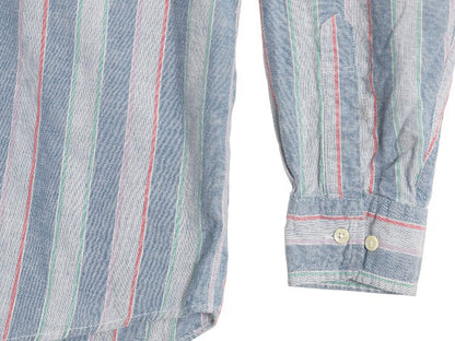 90s ドッカーズ リーバイス ストライプ 長袖 ボタンダウン シャツ メンズ M オールド 長袖シャツ オックスフォード コットン マルチカラー