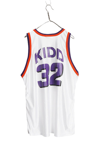 90s サンズ ジャージ タンクトップ メンズ XXL 程 古着 オールド NBA チャンピオン ユニフォーム バスケ ゲームシャツ 重ね着 大きいサイズ