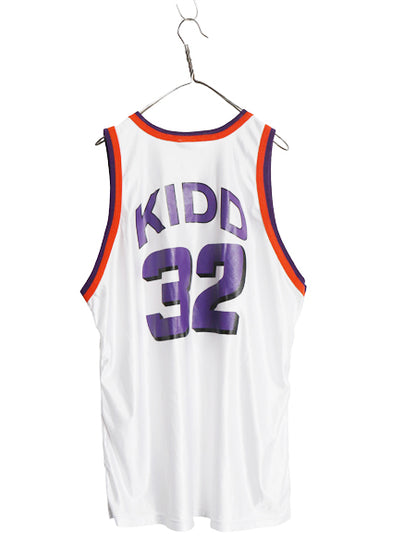 90s サンズ ジャージ タンクトップ メンズ XXL 程 古着 オールド NBA チャンピオン ユニフォーム バスケ ゲームシャツ 重ね着 大きいサイズ
