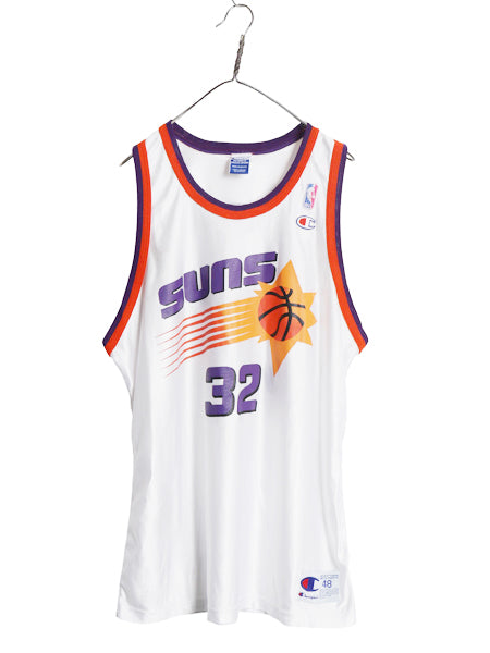 90s サンズ ジャージ タンクトップ メンズ XXL 程 古着 オールド NBA チャンピオン ユニフォーム バスケ ゲームシャツ 重ね着 大きいサイズ